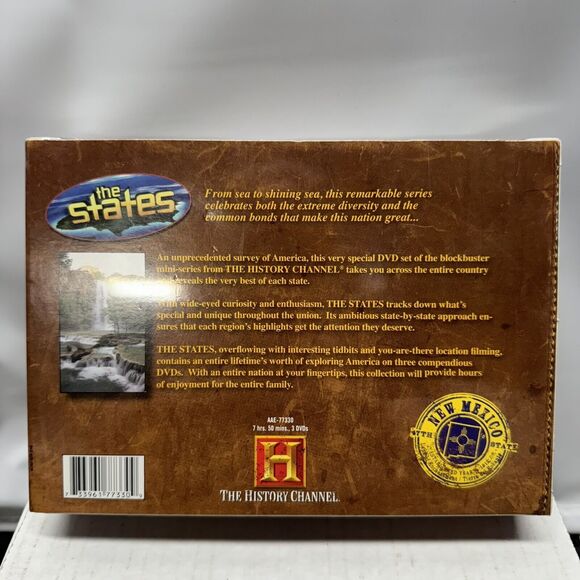 The States History Channel 3-Disc DVD Set USA Documentary Travel Education TV - Picture 2 of 6